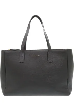 Bvlgari Femme, Pre-owned, Noir, Taille: ONE Size Pre-owned Cuir sacs-main