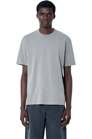 OUR LEGACY Homme, Tops, Gris, Taille: M T-shirt en jersey de coton à col rond