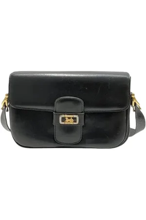 Céline Femme, Pre-owned, Noir, Taille: ONE Size Pre-owned Cuir sacs-bandouliere