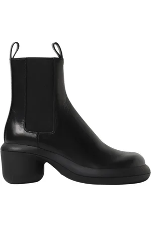 Jil Sander Femme, Chaussures, Noir, Taille: 40 EU Bottines noires à talon chunky