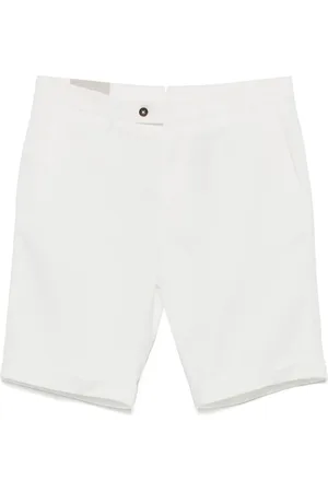 corneliani Homme, Shorts, Blanc, Taille: M Shorts Stretch pour un Style Décontracté