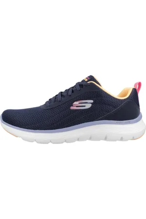 Skechers Femme, Chaussures, Bleu, Taille: 39 EU Flex Appeal 5.0 Baskets