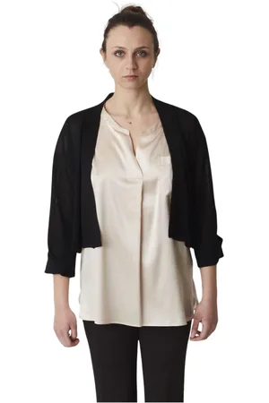ALPHA STUDIO Femme, Pulls, Noir, Taille: 36 FR Cardigan Femme Pull
