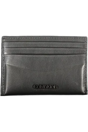 Calvin Klein Homme, Accessoires, Noir, Taille: ONE Size Porte-cartes Portefeuille avec Compartiment Central