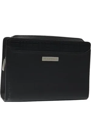 Burberry Femme, Pre-owned, Noir, Taille: ONE Size Pre-owned Cuir pochettes-minaudieres