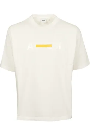 Aspesi Homme, Tops, , Taille: S T-shirt couleur naturelle Design élégant