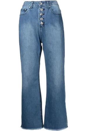 Michael Kors Femme, Jeans, Bleu, Taille: 38 FR Riviera Flare Selma Jeans