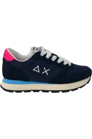 sun68 Femme, Chaussures, Multicolore, Taille: 38 EU Ally Baskets Unies