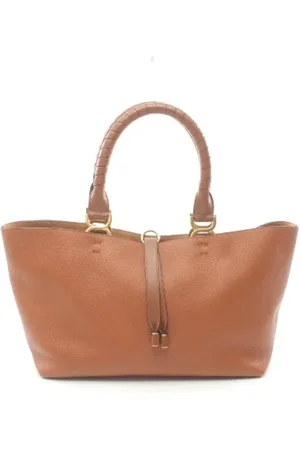 Chloé Femme, Pre-owned, Brun, Taille: ONE Size Pre-owned Cuir sacs-ports-paule