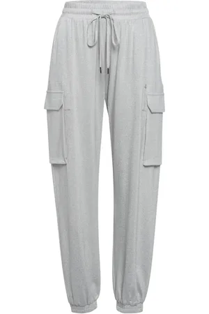 Marc Aurel Femme, Pantalons, Gris, Taille: 42 FR Pantalon Cargo Brillant