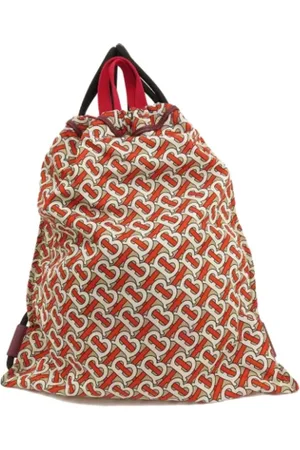 Burberry Femme, Pre-owned, Brun, Taille: ONE Size Pre-owned Nylon sacs-burberry