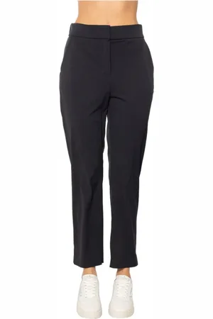 Max Mara Femme, Pantalons, Bleu, Taille: 38 FR Pantalon Slim Lipari Bleu