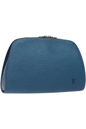 LOUIS VUITTON Femme, Pre-owned, Bleu, Taille: ONE Size Pre-owned Cuir trousses-de-toilette