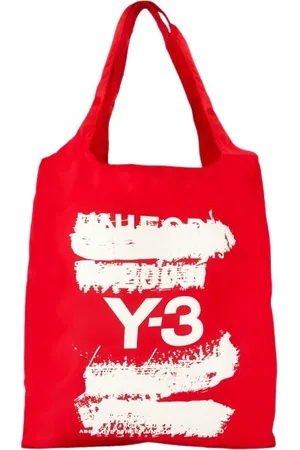 Y-3 Femme, Sacs, Rouge, Taille: ONE Size Sac Shopper Rouge en Synthétique avec Fermeture Magnétique