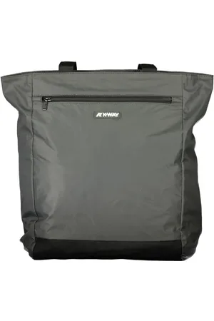 K-Way Femme, Sacs, Vert, Taille: ONE Size Sac à main en polyester vert pour femme Sac de magasinage élégant