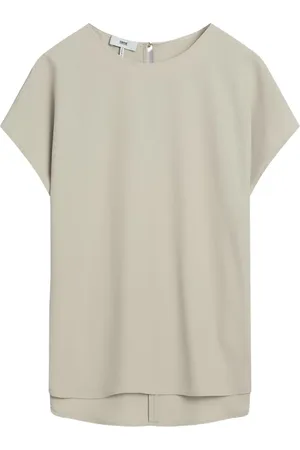 Cinque Femme, Tops, , Taille: 40 FR Flowy Short-Sleeve Blouse