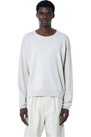 LEMAIRE Homme, Tops, , Taille: M Haut en Jersey de Coton à Manches Longues