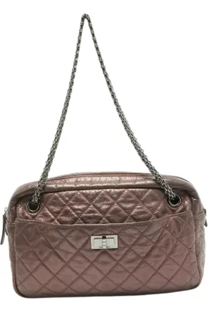 CHANEL Femme, Pre-owned, Rose, Taille: ONE Size Pre-owned Cuir sacs-chanel