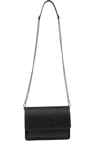 Liu Jo Femme, Sacs, Noir, Taille: ONE Size Sac à Main en Polyuréthane Noir Collection Printemps/Été