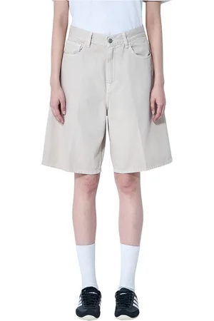 Carhartt Femme, Shorts, , Taille: 40 FR Shorts en Denim à Jambes larges