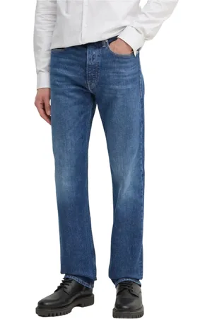 Calvin Klein Homme, Jeans, Bleu, Taille: W33 L32 Jean coupe droite moderne