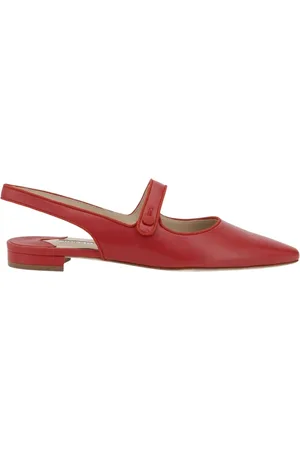 Manolo Blahnik Femme, Chaussures, Rose, Taille: 40 EU Élégantes Ballerines Nude