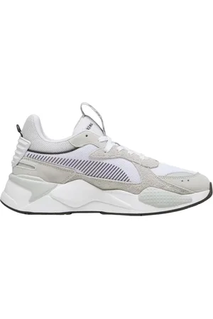PUMA Homme, Chaussures, Gris, Taille: 45 EU Beige Blanc Heritage Rs-X Baskets