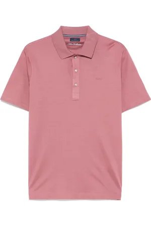 Paul & Shark Homme, Tops, Rose, Taille: M Polo en coton classique fabriqué en Italie