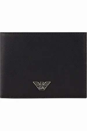 Emporio Armani Unisex, Accessoires, Noir, Taille: ONE Size Portefeuille Homme Classique Noir