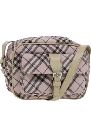Burberry Femme, Pre-owned, Rose, Taille: ONE Size Pre-owned Nylon sacs-ports-paule