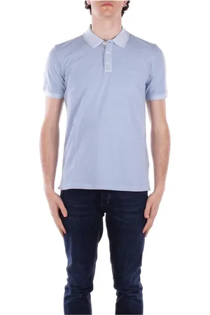 Woolrich Homme, Tops, Bleu, Taille: M Polo T-shirts et Polos Bleu Clair