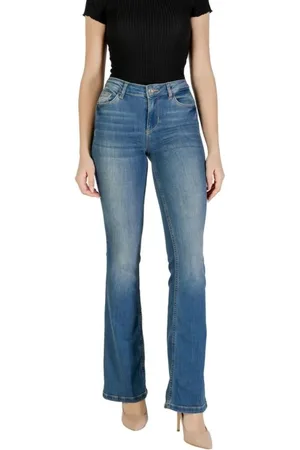 Liu Jo Femme, Jeans, Bleu, Taille: W27 Jean Taille Haute Évasé