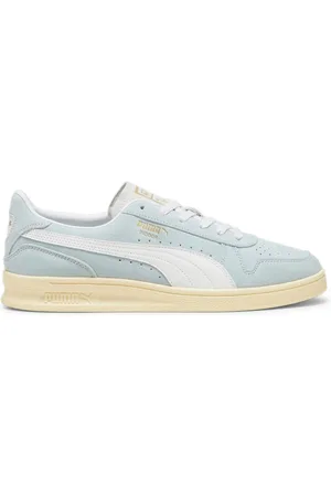 PUMA Femme, Chaussures, Bleu, Taille: 37 1/2 EU Baskets Femme en Cuir Bleu