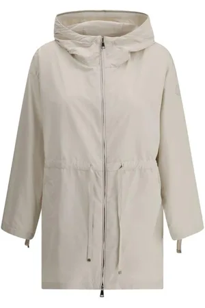 Moncler Femme, Manteaux, , Taille: 36 FR Parka Ajustable avec Fermeture Éclair à Double Curseur