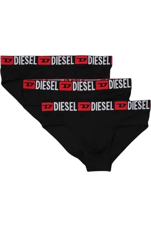Diesel Homme, Sous-vêtements, Noir, Taille: S Sous-vêtements noirs pour hommes 3 pièces
