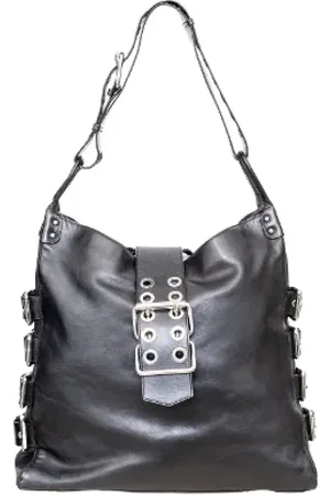 Dolce & Gabbana Femme, Pre-owned, Noir, Taille: ONE Size Pre-owned Cuir sacs-main