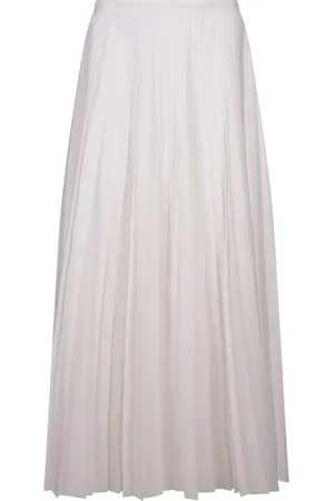 Fabiana Filippi Femme, Jupes, Blanc, Taille: 36 FR Haut Blanc en Mélange Coton Polyester