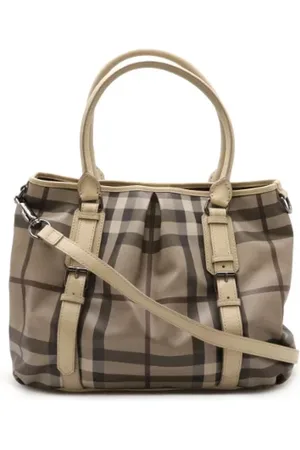 Burberry Femme, Pre-owned, Multicolore, Taille: ONE Size Pre-owned Plastique sacs-main