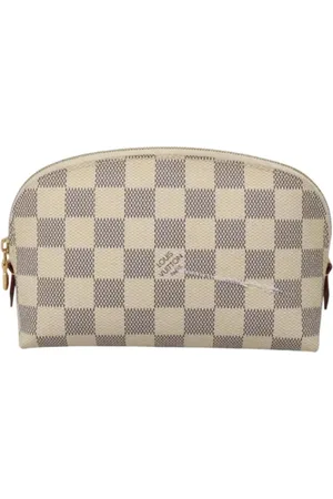 LOUIS VUITTON Femme, Pre-owned, Blanc, Taille: ONE Size Pre-owned Toile trousses-de-toilette