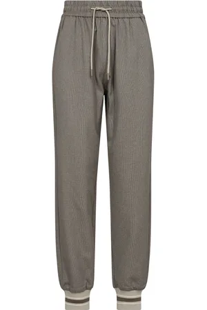 Mos Mosh Femme, Pantalons, Gris, Taille: 38 FR Pantalon décontracté au chocolat