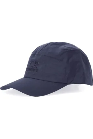 C.P. Company Homme, Accessoires, Bleu, Taille: ONE Size Chrome-R Total Eclipse Baseball Cap