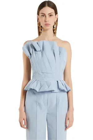 MARELLA Femme, Tops, Bleu, Taille: 40 FR Haut Bleu Clair pour Femmes