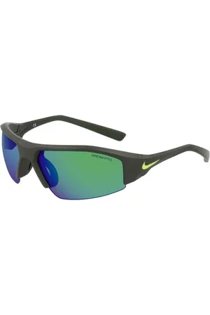 Nike Unisex, Accessoires, Gris, Taille: ONE Size Lunettes de soleil à filtre vert style Skylonace2md
