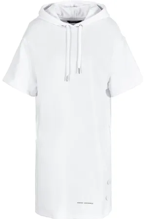 Armani Exchange Femme, Manteaux, Blanc, Taille: 38 FR Montre Élégante 3Dya81 Yjfmz