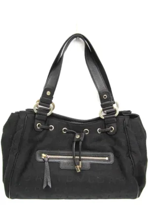 Bvlgari Femme, Pre-owned, Noir, Taille: ONE Size Pre-owned Toile sacs-main