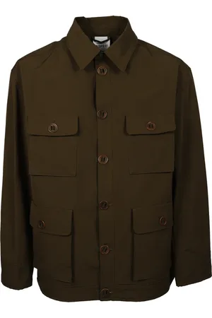 Aspesi Homme, Vestes, Vert, Taille: S Veste Militaire Verte Abisai