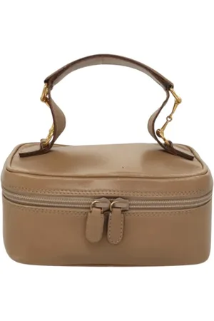 Gucci Femme, Pre-owned, , Taille: ONE Size Pre-owned Cuir trousses-de-toilette