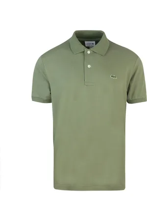 Lacoste Homme, Tops, Vert, Taille: XL Polo en Coton Bio Léger Vert