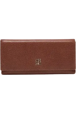 Carolina Herrera Femme, Pre-owned, Brun, Taille: ONE Size Pre-owned Cuir petite-maroquinerie