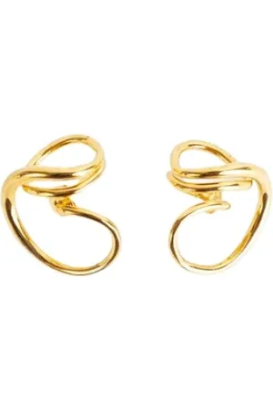 CHARLOTTE CHESNAIS Femme, Accessoires, Jaune, Taille: ONE Size Boucles d